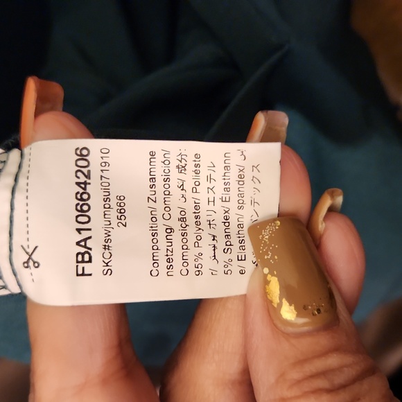 NWT Green pants jumpsuit - Picture 4 of 4